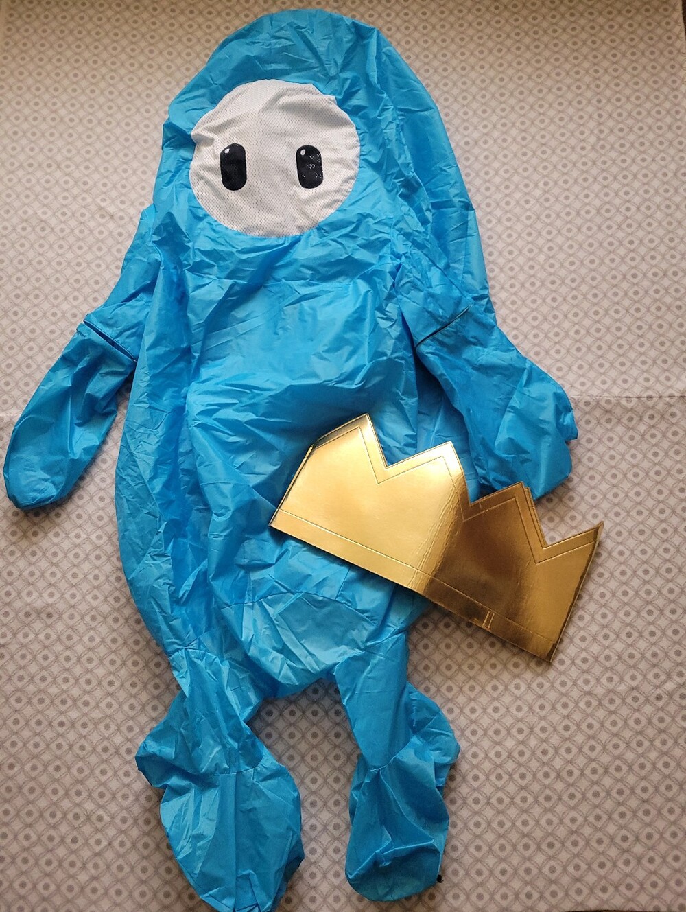 Fall Guys Blue Inflatable Costume